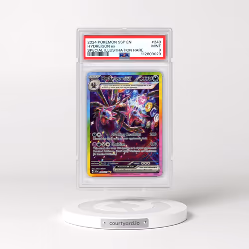 2024 Pokémon Ssp EN-Surging Sparks #240 Hydreigon EX - Holo Special Illustration Rare (PSA 9 MINT)