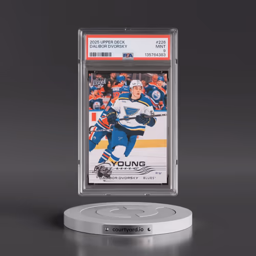 2025 Upper Deck #226 Dalibor Dvorsky (PSA 9 MINT)
