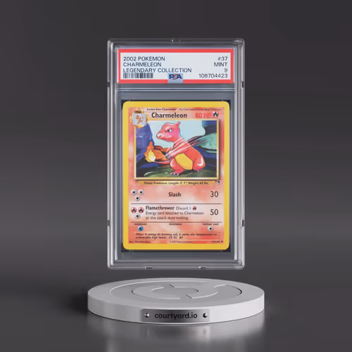 2002 Pokémon Legendary Collection #37 Charmeleon (PSA 9 MINT)