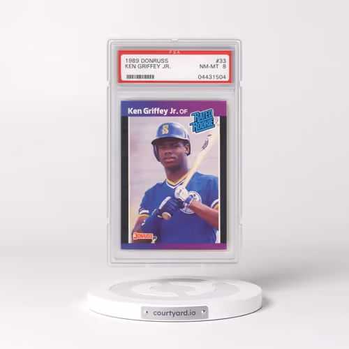1989 Donruss #33 Ken Griffey Jr (PSA 8 NM-MT)