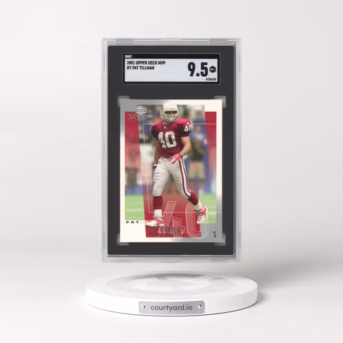 2001 Upper Deck MVP #7 Pat Tillman (SGC 9.5 MINT+)