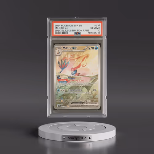 2024 Pokémon Ssp EN-Surging Sparks #237 Milotic EX - Holo Special Illustration Rare (PSA 10 GEM MINT