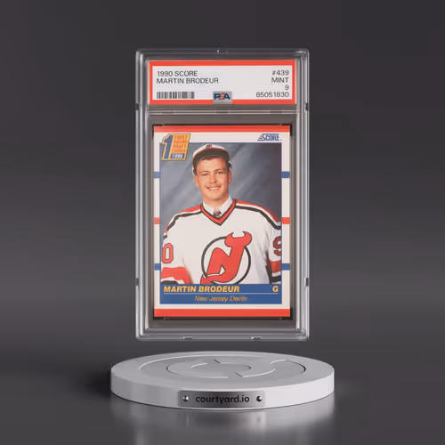 1990 Score #439 Martin Brodeur (PSA 9 MINT)