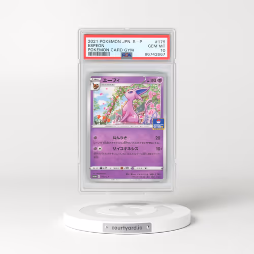 2021 Pokémon S Promo #179 Espeon - Pokemon Card Gym (PSA 10 GEM MINT)