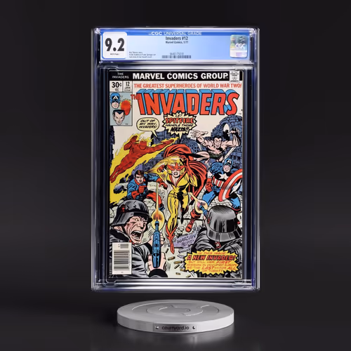 Invaders #12 CGC 9.2 White Pages (Marvel Comics, 1/77) - Universal