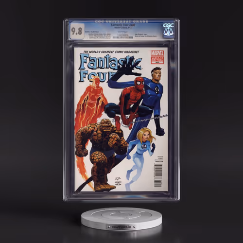 Fantastic Four #600 CGC 9.8 White Pages (Marvel Comics, 1/12) - Universal Romita Jr. Variant Cover