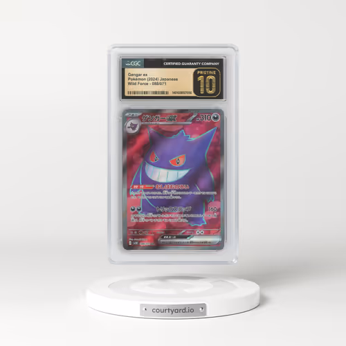 2024 Wild Force #088/071 Gengar ex - Super Rare Holo (CGC 10 PRISTINE)