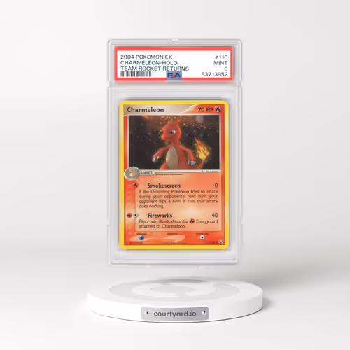 2004 Pokémon EX Team Rocket Returns #110 Charmeleon - Holo (PSA 9 MINT)
