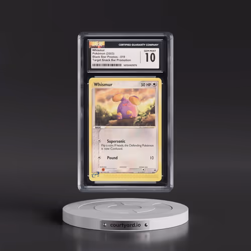 2003 Black Star Promos #019 Whismur - Target Snack Bar Promotion (Non-Holo) (CGC 10 GEM MINT)