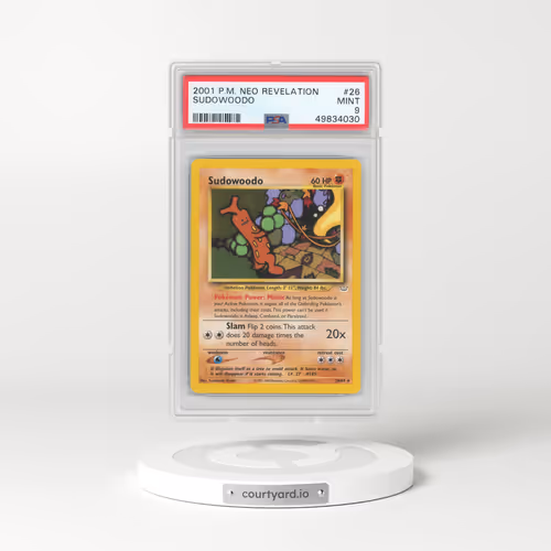 2001 Neo Revelation #26 Sudowoodo (PSA 9 MINT)