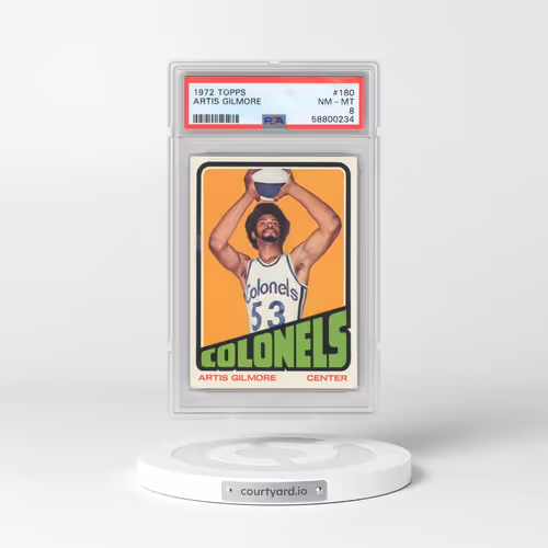 1972 Topps #180 Artis Gilmore (PSA 8 NM-MT)