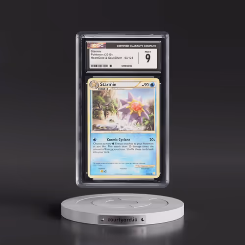 2010 HeartGold & SoulSilver #53/123 Starmie (CGC 9 MINT)
