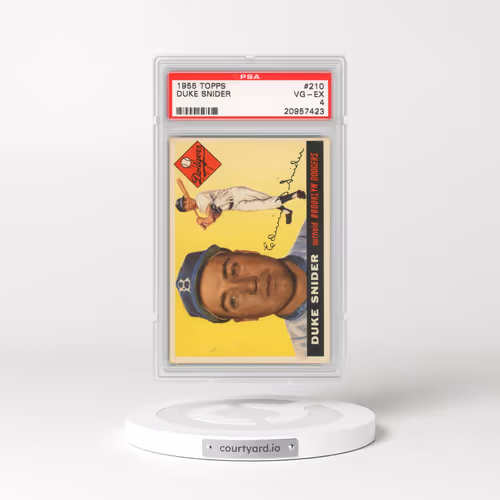 1955 Topps #210 Duke Snider (PSA 4 VG-EX)