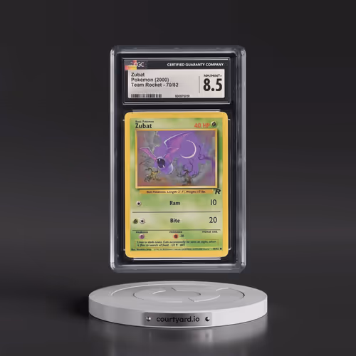 1999 Team Rocket #70/82 Zubat (CGC 8.5 NM-MT+)