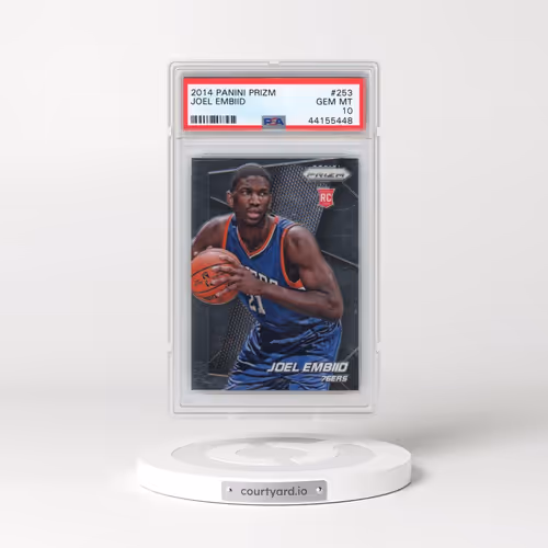 2014 Panini Prizm #253 Joel Embiid (PSA 10 GEM MINT)