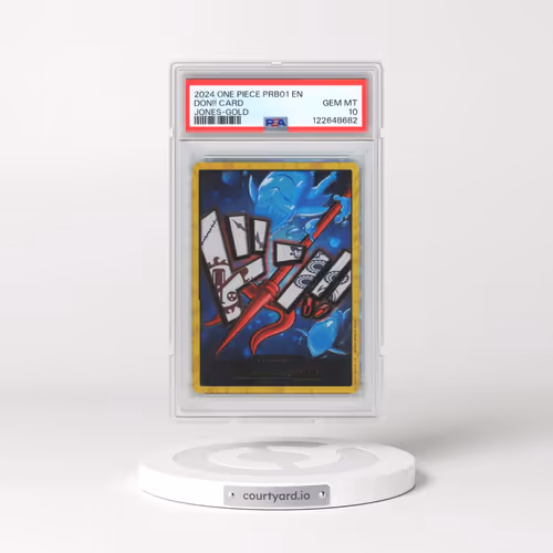2024 One Piece PRB01-Premium Booster -One Piece Card the Best Don!! Card - Hody Jones-Gold (PSA 10 G