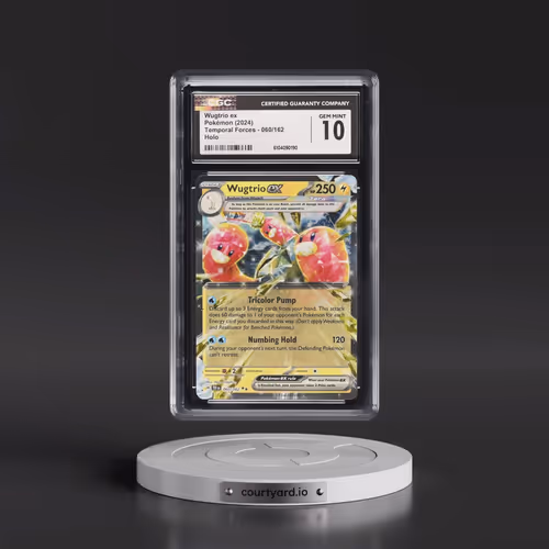 2023 Temporal Forces - TEF EN #060/162 Wugtrio ex - Holo (CGC 10 GEM MINT)