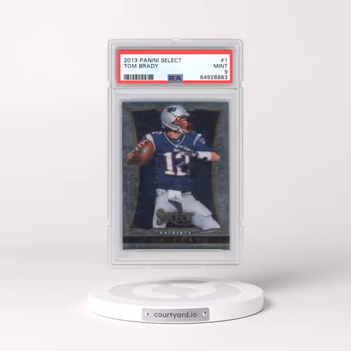 2013 Panini Select #1 Tom Brady (PSA 9 MINT)