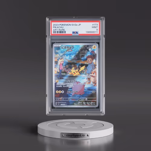 2023 Pokémon Sv2a-Pokémon 151 #173 Pikachu - Art Rare (PSA 9 MINT)