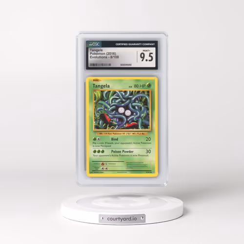 2016 Evolutions #8/108 Tangela (CGC 9.5 MINT+)