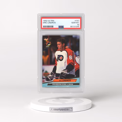 1992 Ultra #157 Eric Lindros (PSA 10 GEM MINT)