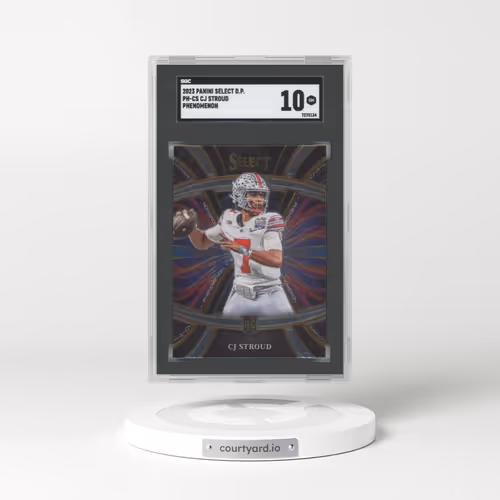 2023 Panini Select Draft Picks Phenomenon #PHCS CJ Stroud (SGC 10 GEM MINT)
