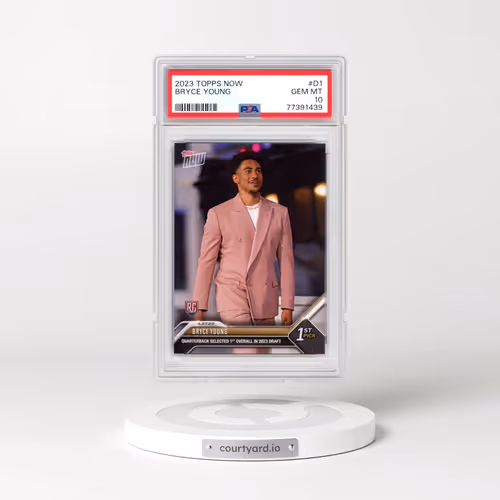 2023 Topps Now #D1 Bryce Young (PSA 10 GEM MINT)