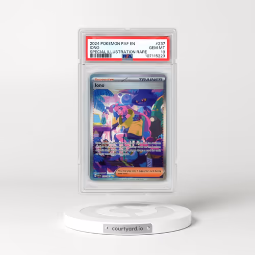 2024 Pokémon Paf EN-Paldean Fates #237 Iono - Special Illustration Rare (PSA 10 GEM MINT)