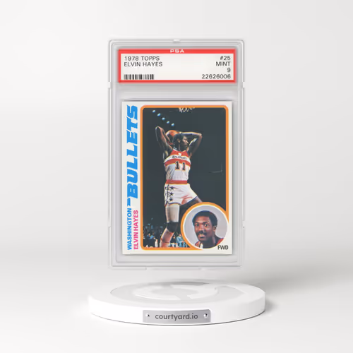 1978 Topps #25 Elvin Hayes (PSA 9 MINT)