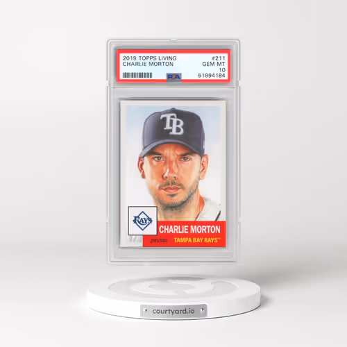 2019 Topps Living #211 Charlie Morton (PSA 10 GEM MINT)