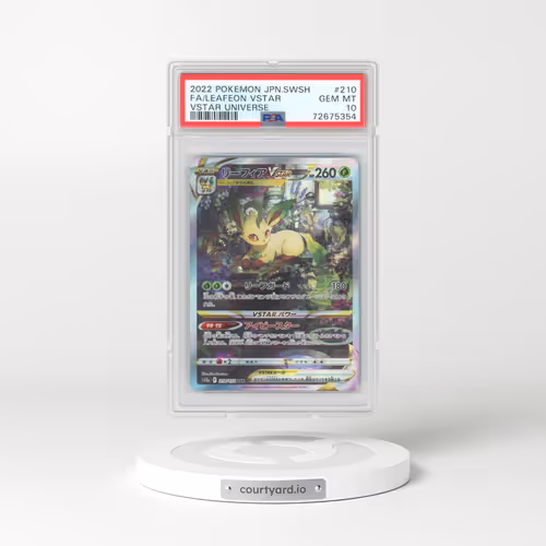 2022 Pokémon Sword & Shield Vstar Universe #210 Leafeon Vstar - Full Art (PSA 10 GEM MINT)