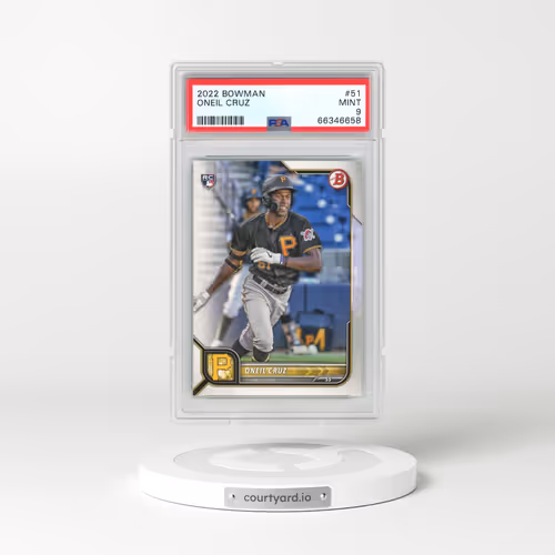 2022 Bowman #51 Oneil Cruz (PSA 9 MINT)
