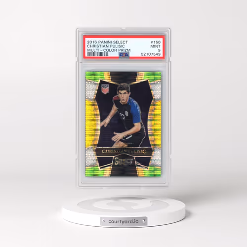 2016 Panini Select #150 Christian Pulisic - Multi-Color Prizm (PSA 9 MINT)