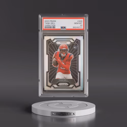 2023 Panini Prizm #329 Tank Dell - Variation (PSA 10 GEM MINT)