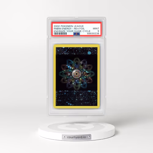 2002 Pokémon League Energize Your Game Cycle Rainbow Energy - Reverse Foil (PSA 9 MINT)