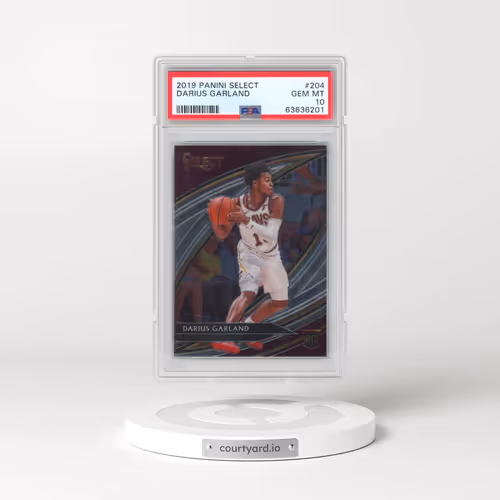 2019 Panini Select #204 Darius Garland (PSA 10 GEM MINT)