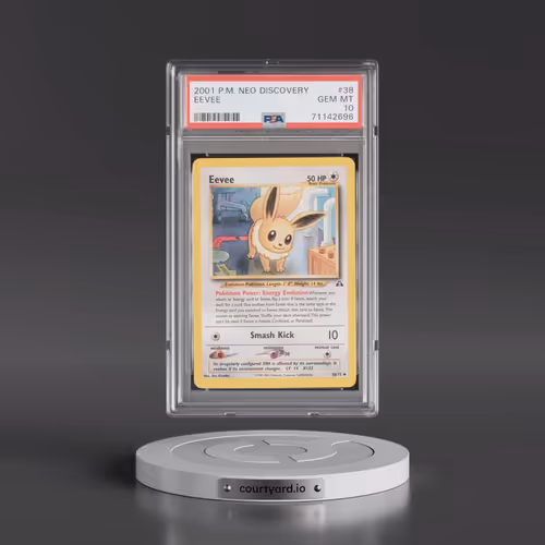 2001 Pokémon Neo Discovery #38 Eevee (PSA 10 GEM MINT)