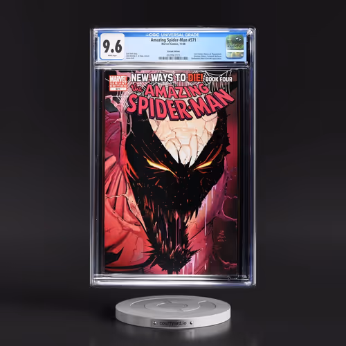 Amazing Spider-Man #571 CGC 9.6 White Pages (Marvel Comics, 11/08) - Universal Variant Edition
