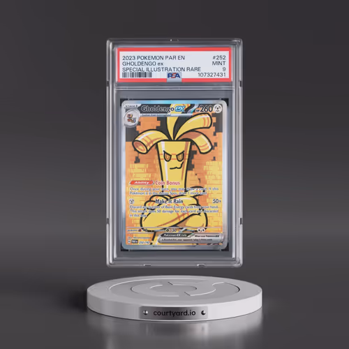 2023 Pokémon Par EN-Paradox Rift #252 Gholdengo EX - Holo Special Illustration Rare (PSA 9 MINT)