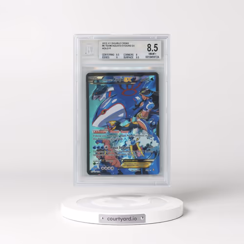 2015 Double Crisis #6 Team Aqua's Kyogre EX - Holo (BGS 8.5 NM-MT+)