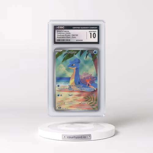 2025 Pokémon Dri EN-Destined Rivals #194 Misty's Lapras - Illustration Rare (CGC 10 GEM MINT)