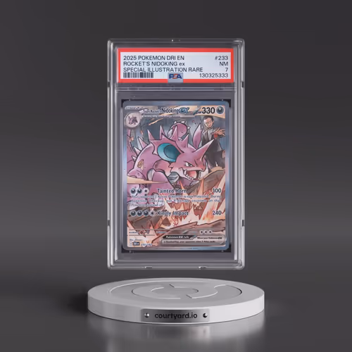 2025 Pokémon Dri EN-Destined Rivals #233 Team Rocket's Nidoking EX - Holo Special Illustration Rare