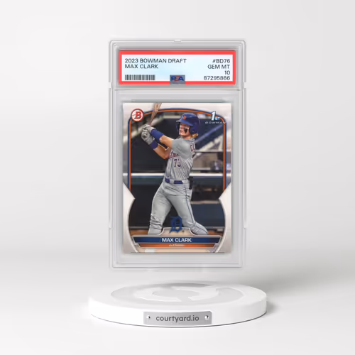 2023 Bowman Draft #BD76 Max Clark (PSA 10 GEM MINT)