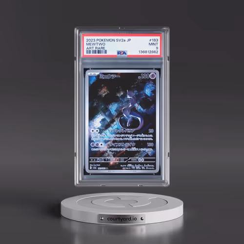 2023 Pokémon Sv2a-Pokémon 151 #183 Mewtwo - Art Rare (PSA 9 MINT)