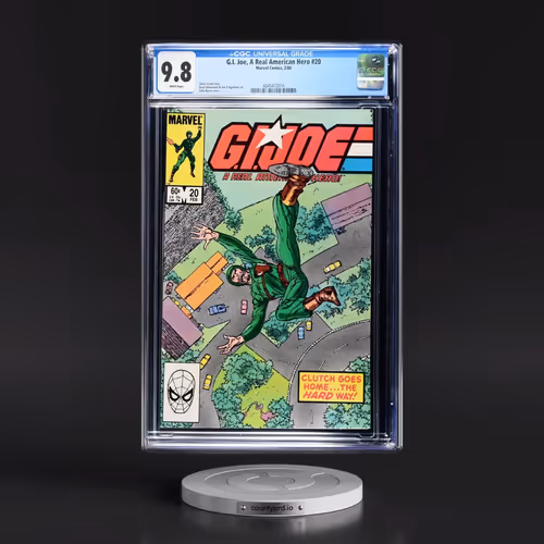 G.I. Joe, A Real American Hero #20 CGC 9.8 White Pages (Marvel Comics, 2/84) - Universal