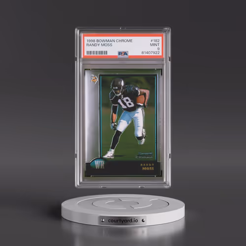 1998 Bowman Chrome #182 Randy Moss (PSA 9 MINT)