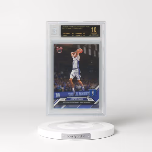 2024 Bowman U Now #1 Cooper Flagg (BGS 10 PRISTINE)