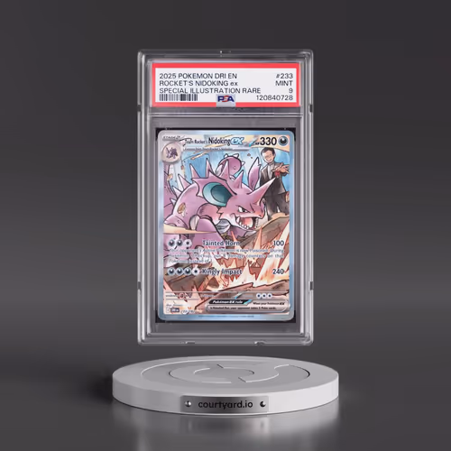 2025 Pokémon Dri EN-Destined Rivals #233 Team Rocket's Nidoking EX - Holo Special Illustration Rare