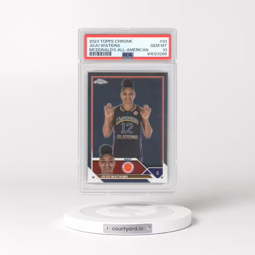 2023 Topps Chrome Mcdonald's All-American #93 Juju Watkins (PSA 10 GEM MINT)