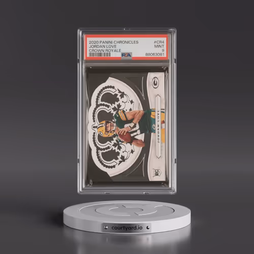 2020 Panini Chronicles Crown Royale #CR4 Jordan Love (PSA 9 MINT)
